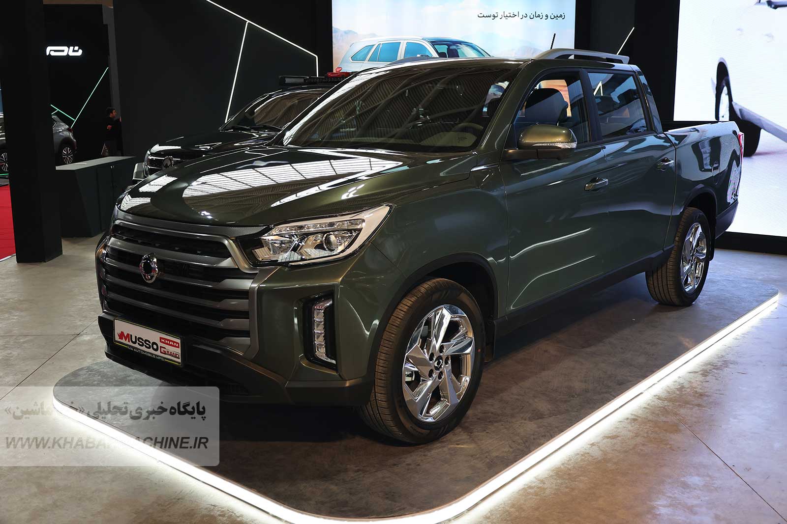 استقبال چشمگیر از موسو گرند خان در نمایشگاه خودرو تهران