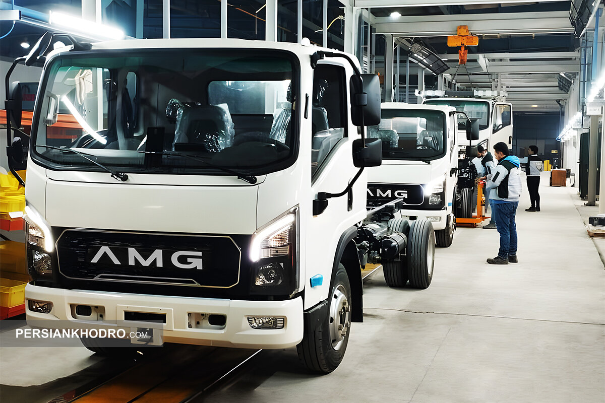 تولید انبوه کامیونت در گروه خودروسازی آرتابان آغاز شد (+تصاویر)