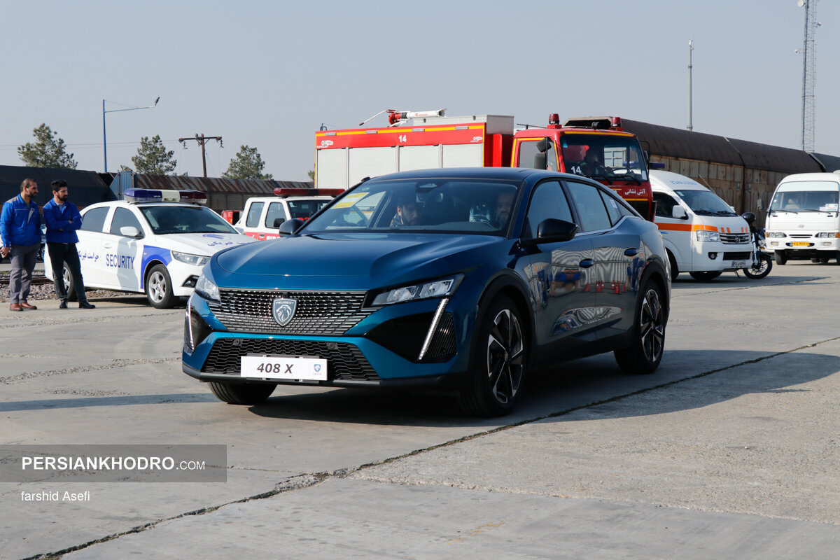 تصاویر پژو ۴۰۸ ایکس در ایران خودرو