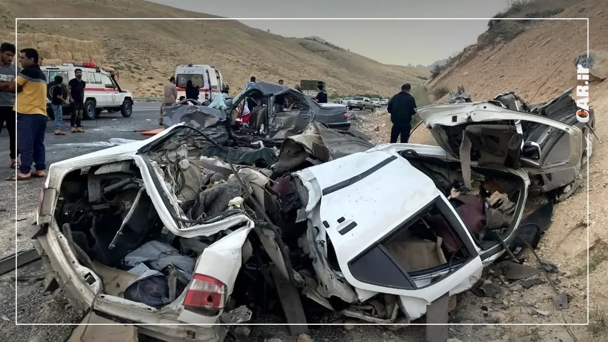 افزایش سفرهای نوروزی و آمار نگران‌کننده تصادفات جاده‌ای