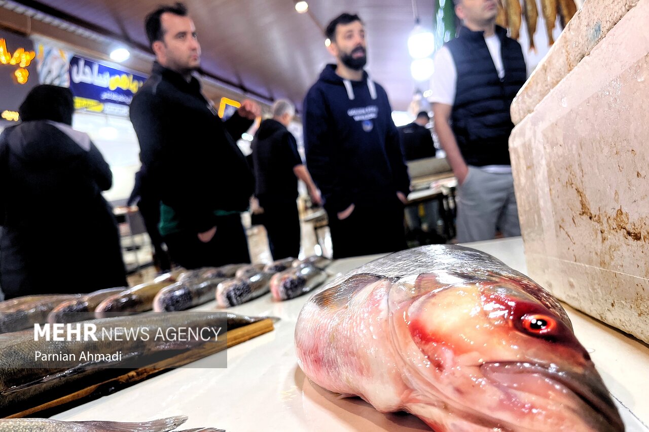 بازار ماهی فروشان رویان