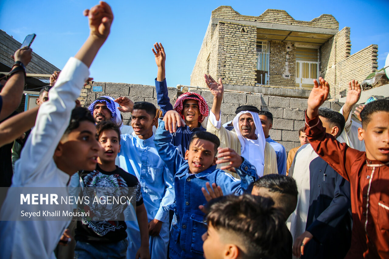 آئین اقوام عرب خوزستان در عید سعید فطر