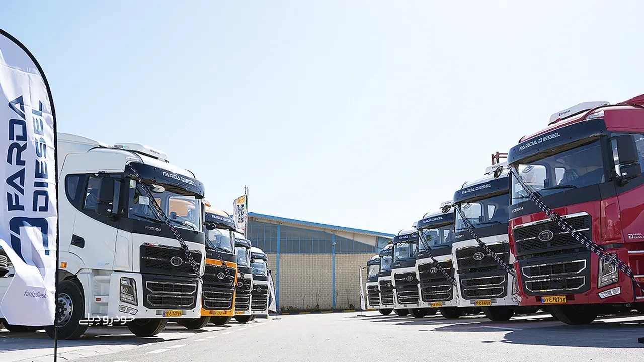 آغاز تحویل کشنده های جفت‌محور فردا دیزل