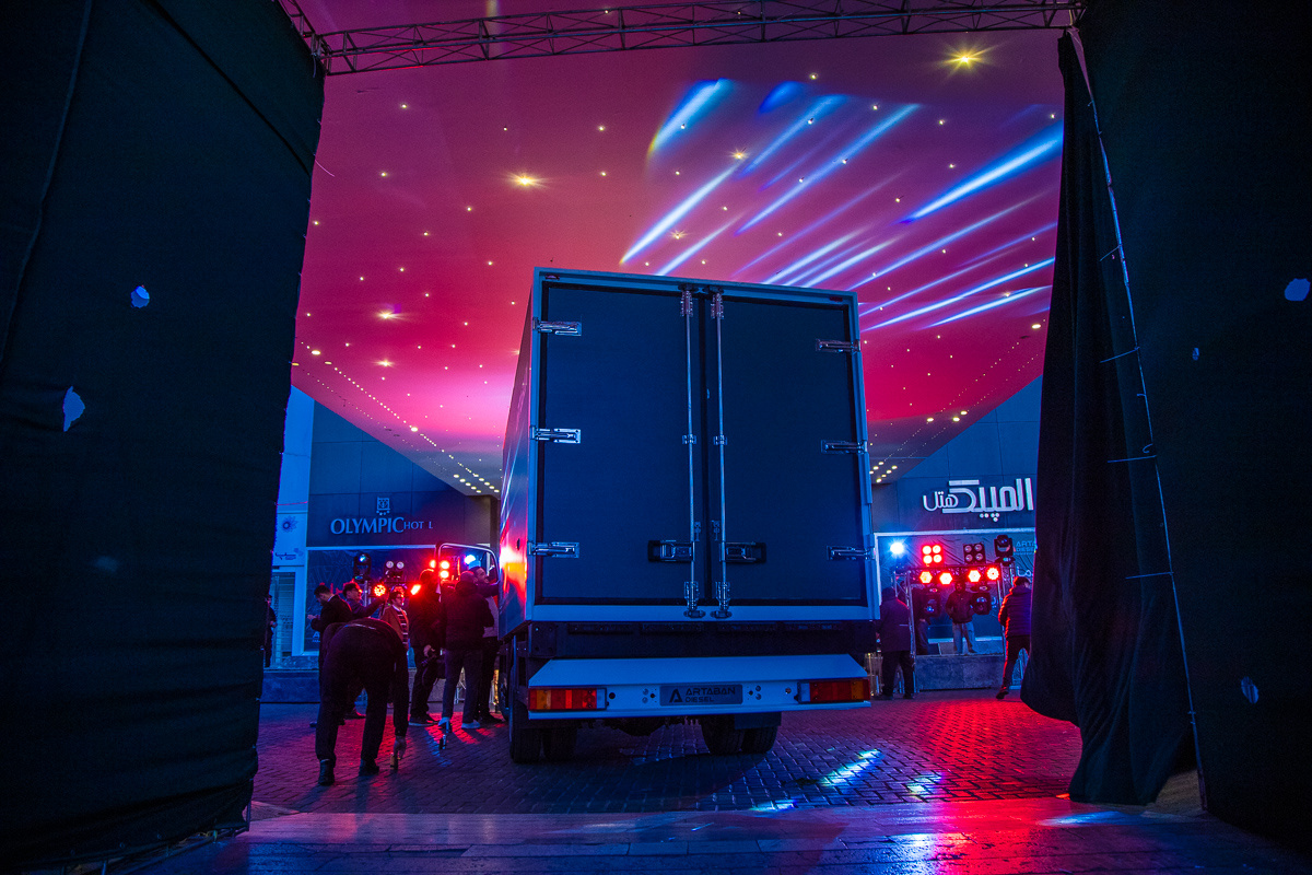 رونمایی رسمی از کامیونت آترا ۶ تن