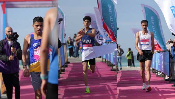 با حمایت اف ایکس برقی؛ نیمه ماراتن کیش قهرمان های خود را شناخت