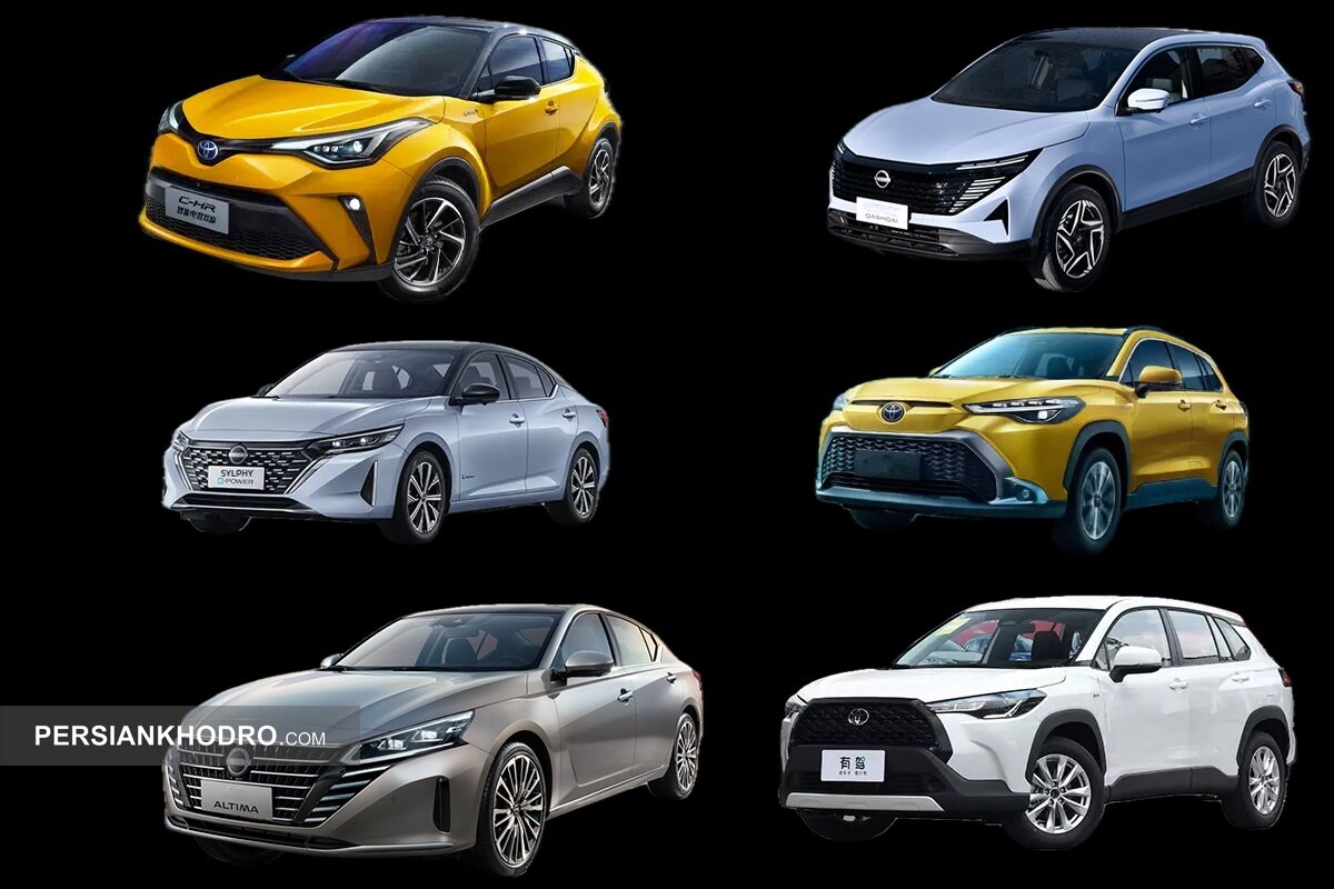 شروع فروش ۶ خودرو نیسان و تویوتا از سوی نامی خودرو (+زمان و قیمت)