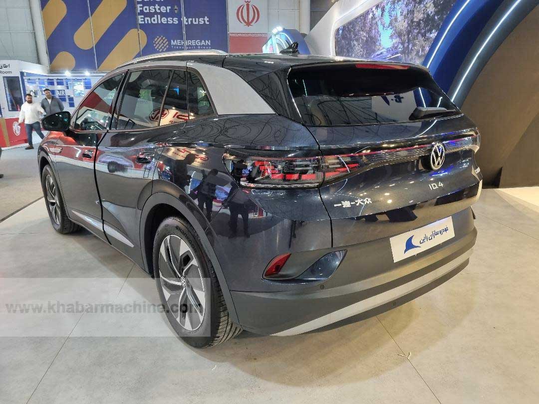 رونمایی از فولکس واگن ID.4 خودروسازان راین در نمایشگاه بین‌المللی خودرو کیش