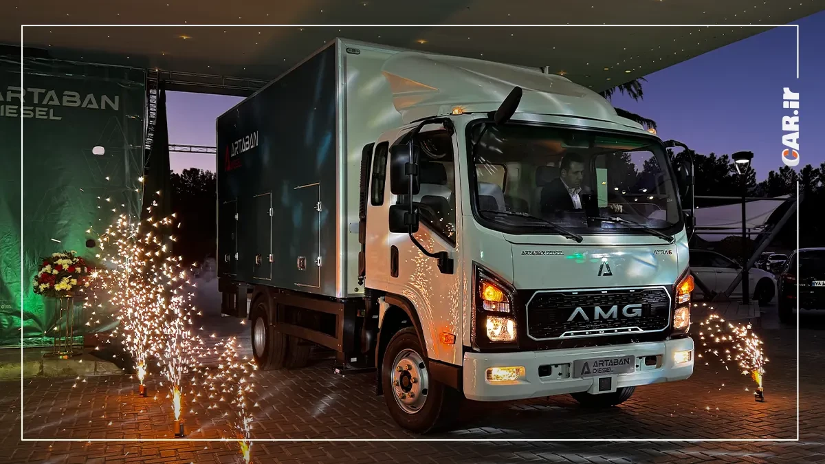 کامیونت آترا ۶ آرتابان دیزل رونمایی شد
