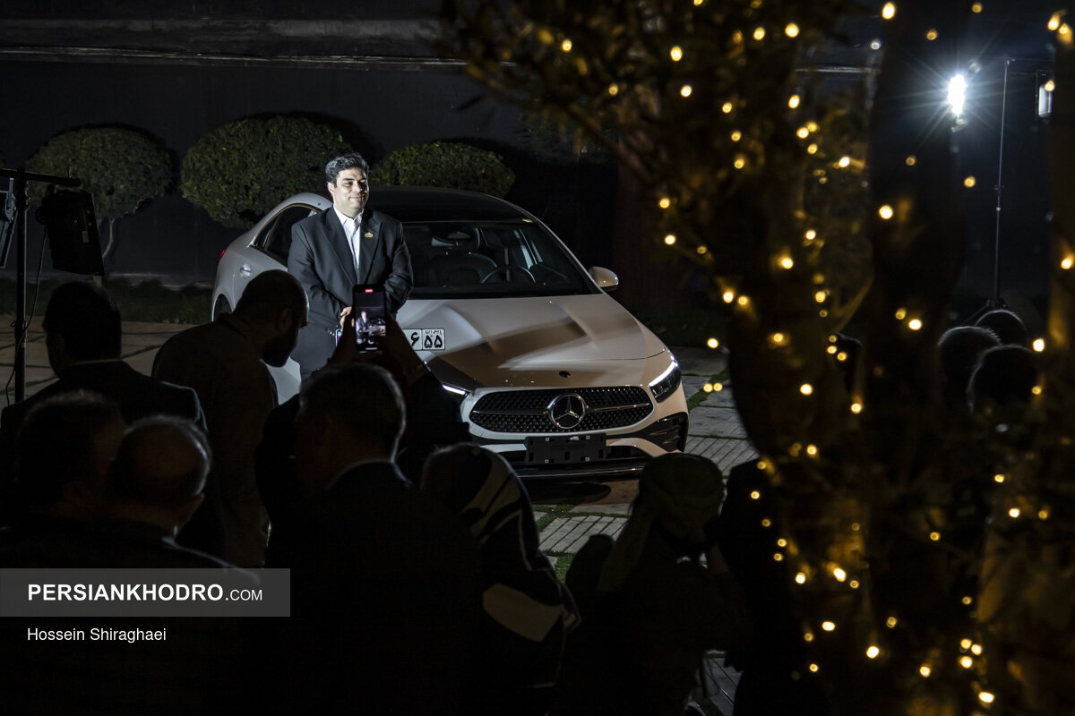 بنز A۱۸۰؛ اولین خودرو جانبازان با پلاک ملی آمد