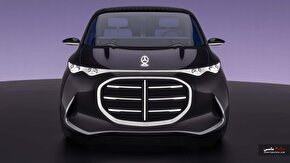 مرسدس Vision V در نمایشگاه خودروی شانگهای رونمایی شد +تصاویر