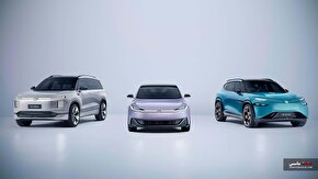 سه خودروی مفهومی فولکس واگن در شانگهای معرفی شد +تصاویر