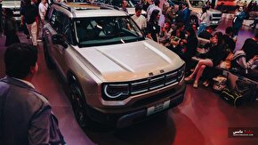 بایک BJ30 در نمایشگاه خودرو شانگهای 2025 رونمایی شد +تصاویر