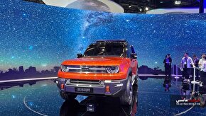 شاسی بلند تمام برقی جیلی در نمایشگاه خودرو شانگهای رونمایی شد +تصاویر