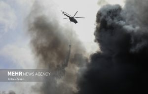 مهار آتش در محدوده بندر شهید رجایی به مراحل پایانی رسیده است