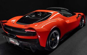 فراری 296 اسپشیاله A معرفی شد؛ قوی‌ترین سوپراسپرت هیبریدی روباز فراری
