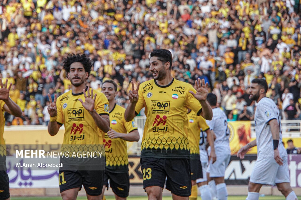 لیگ برتر فوتبال – سپاهان و مس رفسنجان