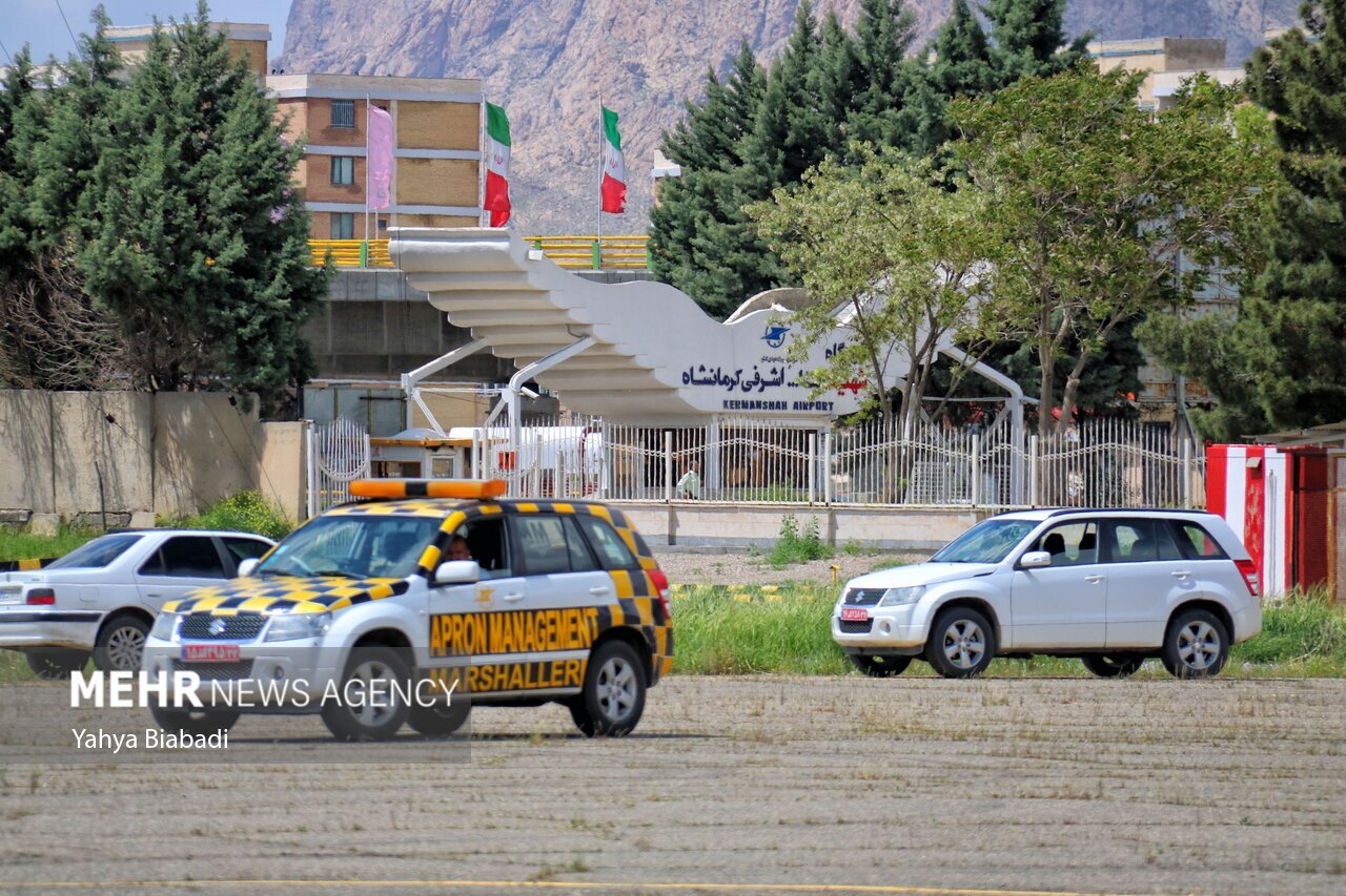 بازشدن دروازه آسمانی حج برزائران کرمانشاهی؛فرودگاهی که دوباره جان گرفت