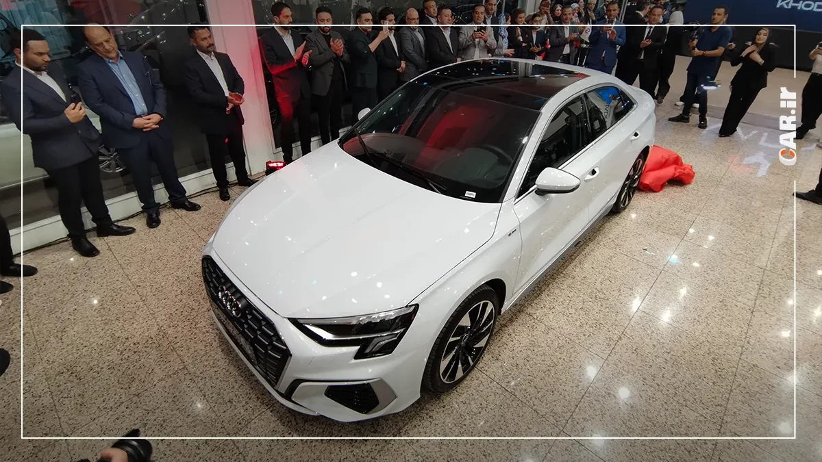 رونمایی از ۴ محصول جدید آئودی توسط نادین خودرو