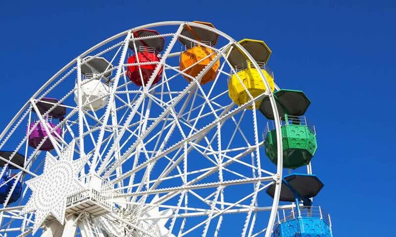 ۴ نفر در حادثه شهربازی بوستان غدیر مشهد مصدوم شدند