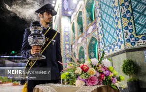 آیین غبارروبی ضریح مطهر آستان مقدس امامزاده صالح (ع)