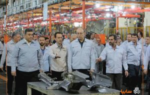 بازدید مدیرعامل گروه خودروسازی سایپا از روند تولید ایدکوپرس و ایران کاوه