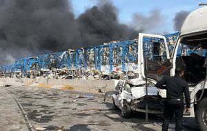 حضور مؤثر نفت سپاهان در عملیات امدادرسانی به حادثه انفجار بندر شهید رجایی