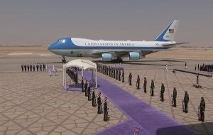 استقبال «بن سلمان» از رئیس جمهور آمریکا