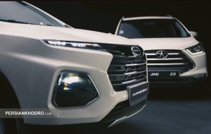 بررسی ۷ تفاوت ۲ خودرو «جک اس۳» و «کی.ام.سی اس.آر۳» +فیلم