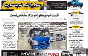 صفحه نخست روزنامه های اقتصادی 7 تیر 1404