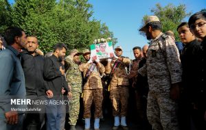 تشییع شهید دکتر داود شیروانی پزشک زندان اوین