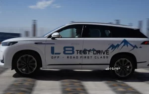 آتش‌بازی LUCANO L8 در اولین تست درایو رسمی