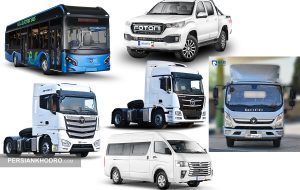 از پیکاپ تا اتوبوس برقی ۱۲ متری / معرفی و نمایش عمومی ۷ محصول ایران‌خودرودیزل (+عکس)