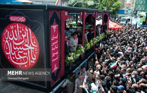 داغی که هرگز سرد نمی‌شود؛ وداع باشکوه مردم مشهد با شهدای مظلوم