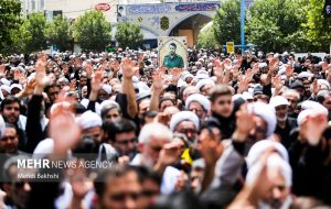 بدرقه ۴ شهید تجاوز رژیم اشغالگر قدس در قم