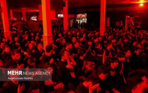 عزاداری شب هفتم محرم در بیرجند