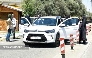 تصاویری از بانوان خبرنگار در تست سیتروئن C۳-XR