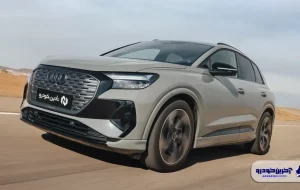 رقیب تازه نفس بنز EQB و ب ام و iX1 از راه رسید ؛ آئودی Q4 برقی با نادین خودرو آمد