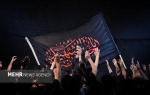 برگزاری مراسم عزاداری سید الشهدا در حسینیه عاشورائیان در زابل