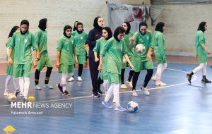 فوتسالیست‌ها زیر نظر مظفر تمرین کردند