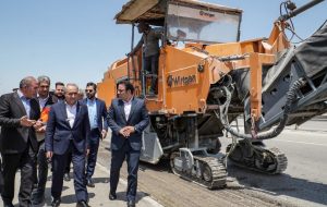 آغاز عملیات اجرایی طرح بهسازی و روکش آسفالت آزادراه تبریز- زنجان