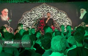 مراسم عزاداری شب ششم محرم در فومن