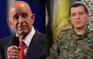 تأکید فرستاده آمریکا و فرمانده «قسد» بر وحدت ملی سوریه