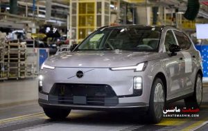 اولین ولوو XC۷۰ پلاگین هیبرید در چین تولید شد