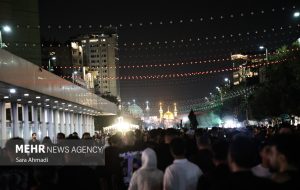 خیابان‌های مشهد، صحن حرم؛ همه در عزای ثامن الحجج (ع)