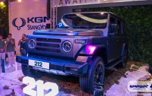 رونمایی از آفرودر جدید خودروسازی ایلیا ؛ BAW 212 به مشهد آمد