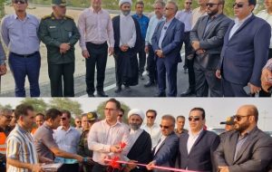 افتتاح یا آغاز عملیات اجرایی ۸ پروژه راهداری در تنگستان