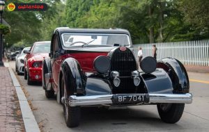 سفر حماسی یک بوگاتی کلاسیک برای رسیدن به پبل بیچ