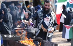 مراسم باشکوه راهپیمایی جاماندگان اربعین حسینی در ایرانشهر