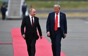 پوتین: علاقمند به پایان جنگ با اوکراین هستیم؛ ترامپ: شاید به مسکو بروم