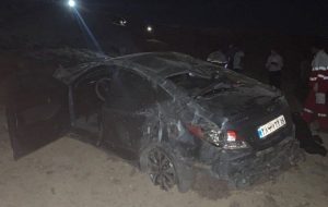 سقوط خودرو در محور فولاد محله-کیاسر؛ یک نفر جان باخت